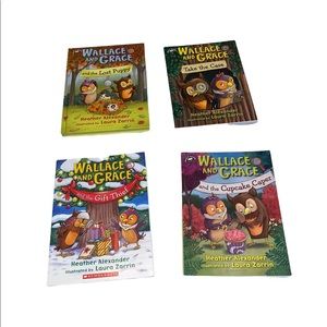 Excellent condition 4 Wallace and Grace books.